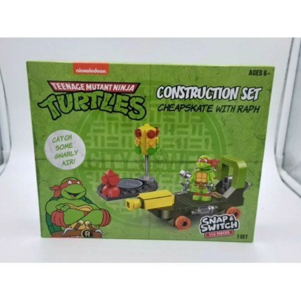 Teenage Mutant Ninja Turtles Nickelodeon Construction Set Styles May Vary 113 Pc